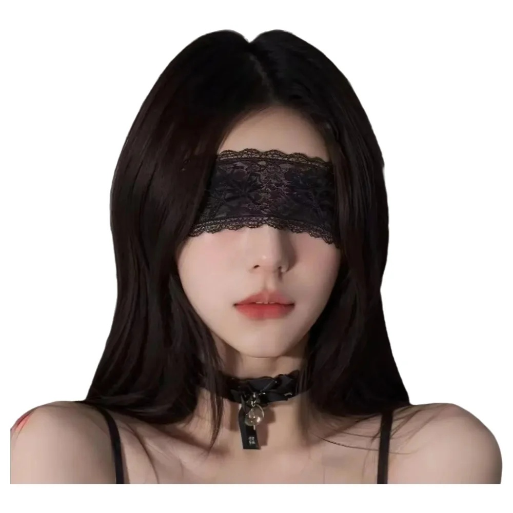 Halloween Party Supplies - セクシーなレースアイマスク ブラックフローラル目隠し 女性男性カップル用 ロールプレイコスチュームアクセサリー ハロウィンパーティー用品