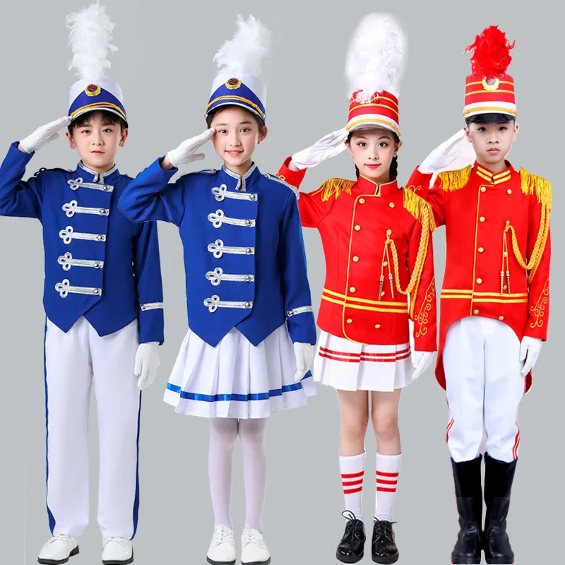 Halloween Costume Kids - ハロウィン キッドボーイ ガール ナッツクラッカー コスチューム ドラムとトランペットのチーム