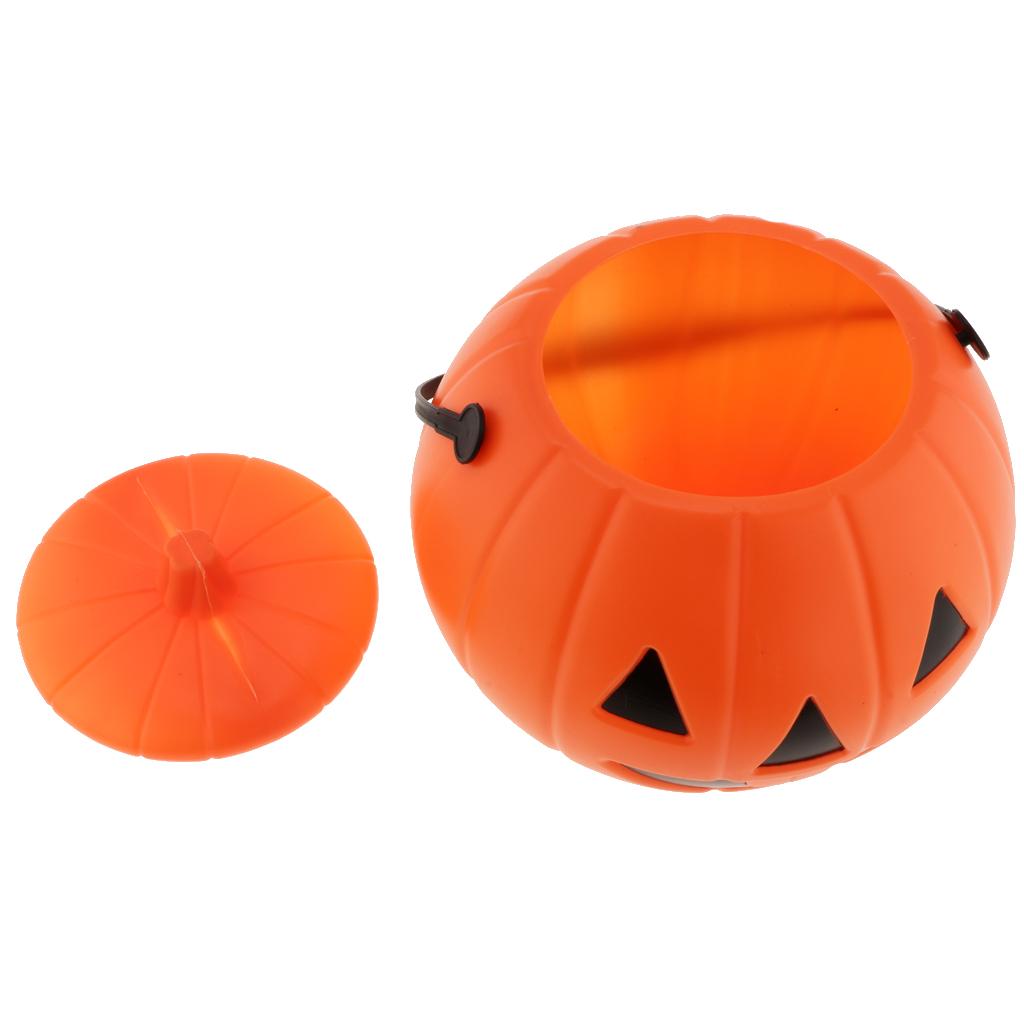 ハロウィーンのパンプキン型キャンディポット。子供向けのトリッ - Pumpkin Lantern Halloween のレビューと価格