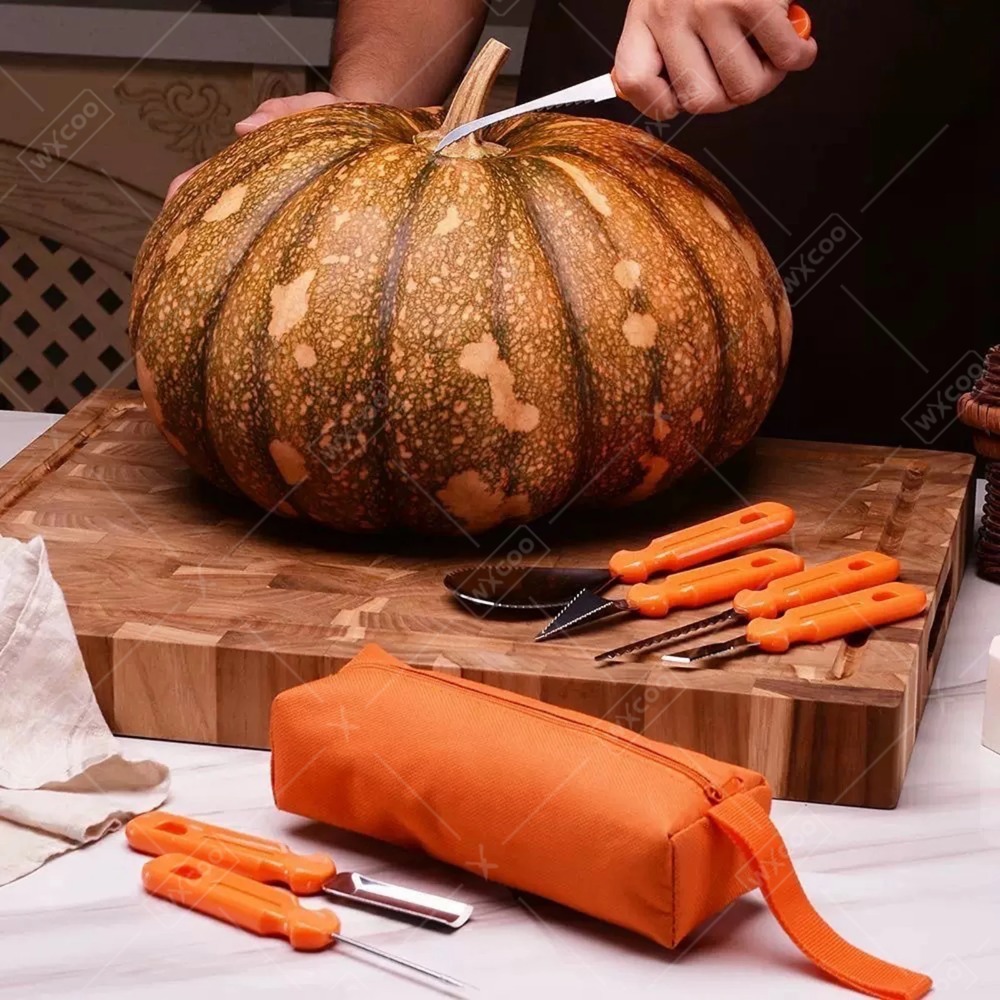 ハロウィン パンプキン カービング カッター ツールセット  - Pumpkin Lantern Halloween のレビューと価格