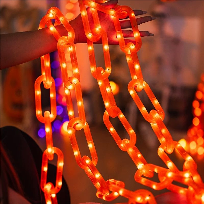 78.74インチ ハロウィン屋外ソーラーチェーンライト 防水 - Halloween Led String Lights Orange のレビューと価格