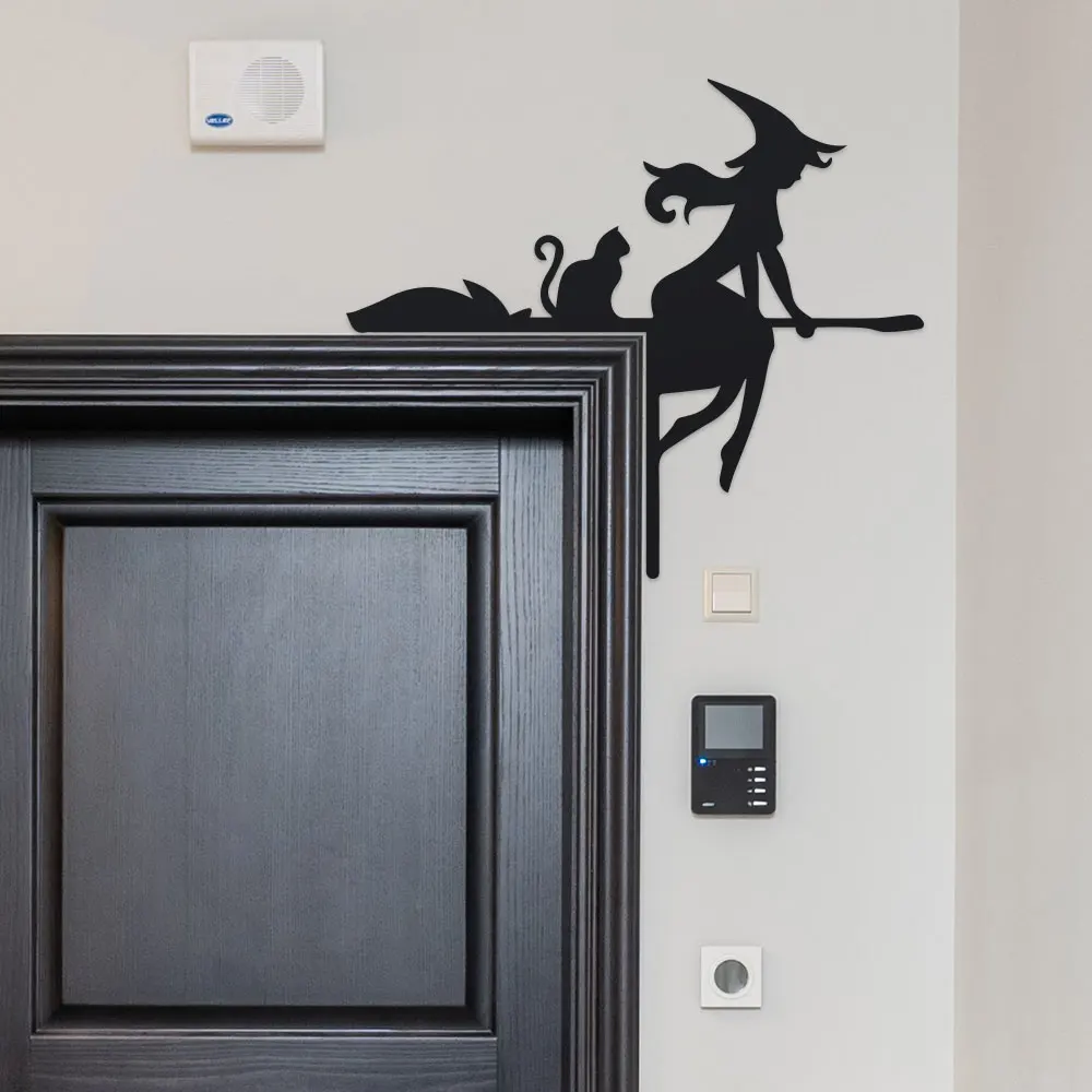 ハロウィン ドアフレーム装飾セット – 蜘蛛の巣付き錬鉄製シ - Spider Web Halloween Decoration のレビューと価格