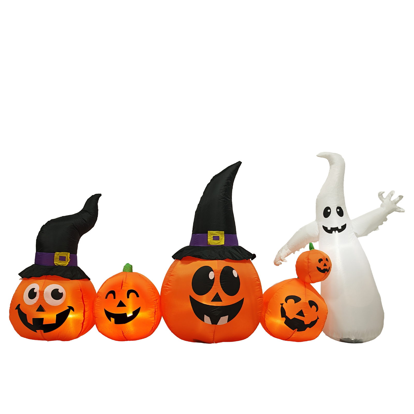 8フィートの長さのハロウィン用インフレータブルパンプキンとゴ - Halloween Pumpkin Decor Led のレビューと価格