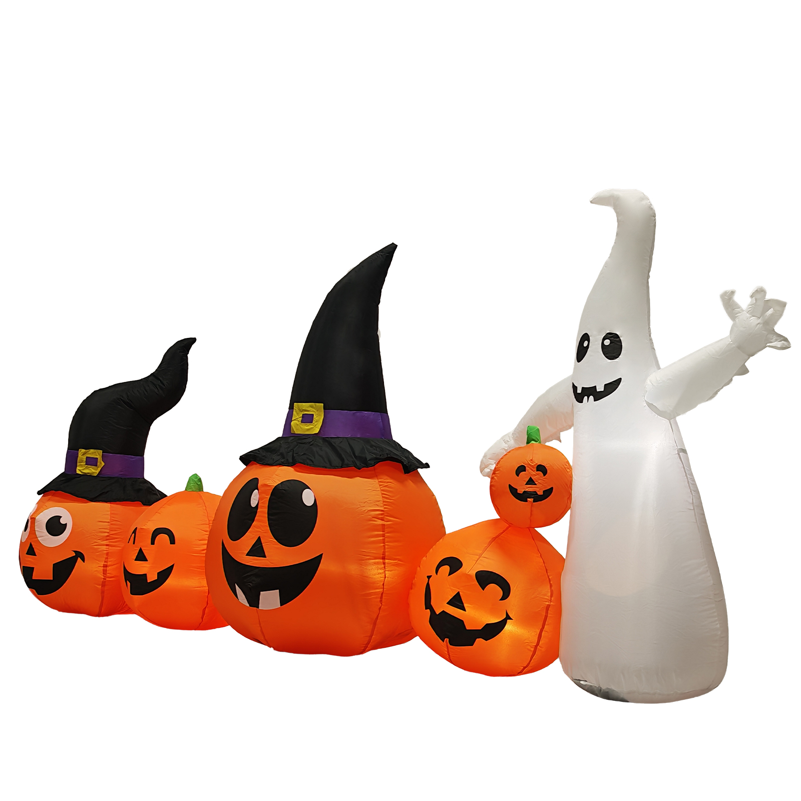8フィートの長さのハロウィン用インフレータブルパンプキンとゴ - Halloween Pumpkin Decor Led のレビューと価格