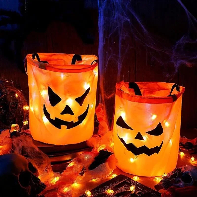 1-10個入り LED ハロウィン パンプキンバスケット ラ - Halloween Pumpkin Decor Led のレビューと価格