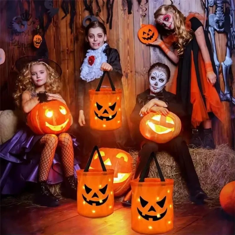 1-10個入り LED ハロウィン パンプキンバスケット ラ - Halloween Pumpkin Decor Led のレビューと価格